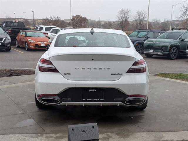 used 2025 Genesis G70 car, priced at $46,399