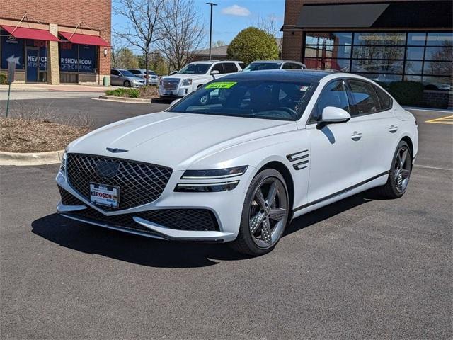 new 2024 Genesis G80 car, priced at $71,369