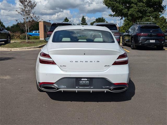 used 2024 Genesis G70 car, priced at $41,445