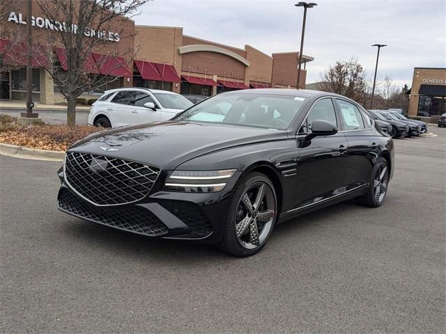 new 2025 Genesis G80 car, priced at $78,900