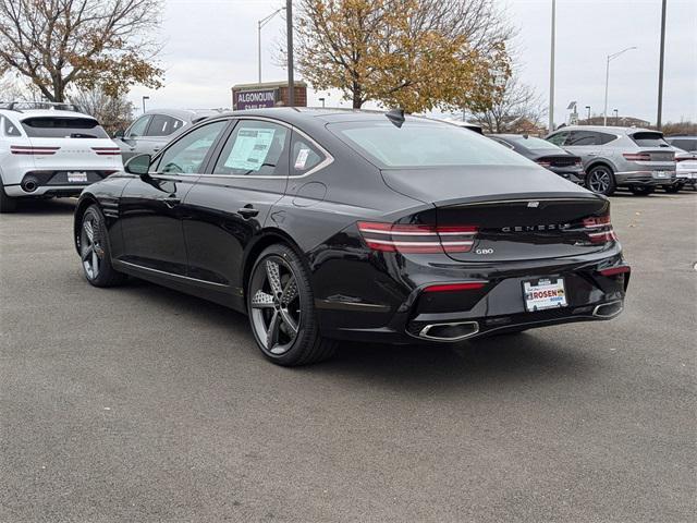 new 2025 Genesis G80 car, priced at $78,900