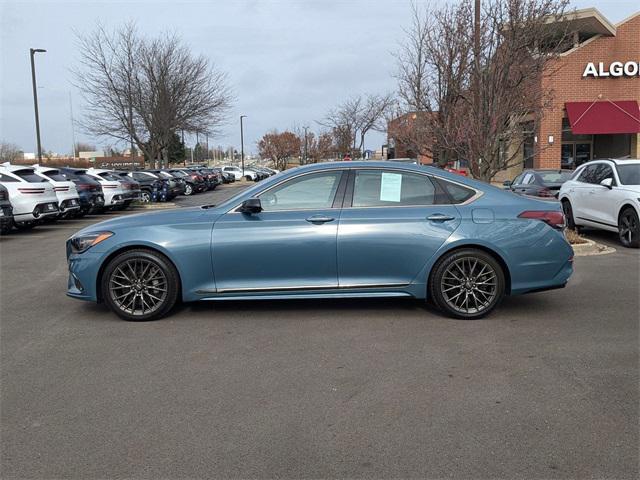 used 2018 Genesis G80 car, priced at $25,999