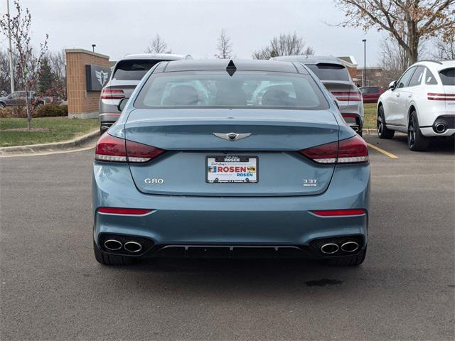 used 2018 Genesis G80 car, priced at $25,999