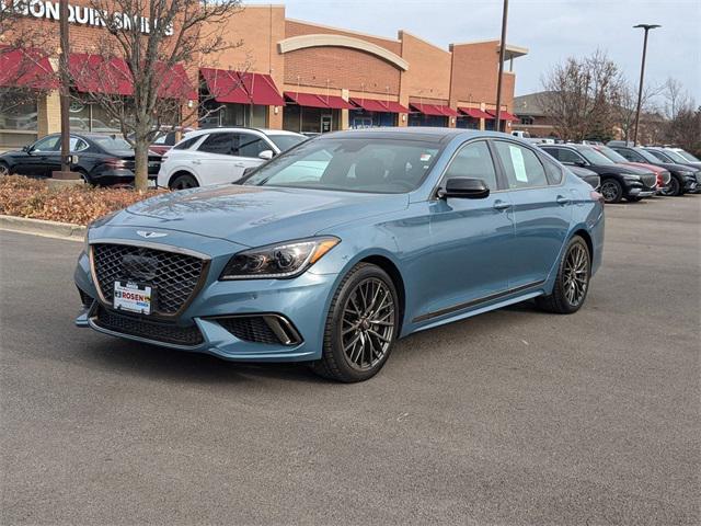 used 2018 Genesis G80 car, priced at $25,999