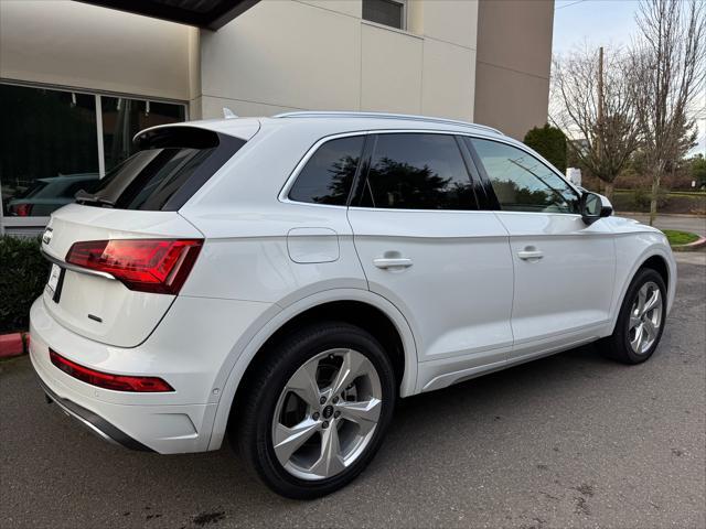 used 2021 Audi Q5 car, priced at $33,880