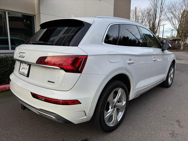 used 2021 Audi Q5 car, priced at $33,880