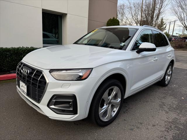 used 2021 Audi Q5 car, priced at $33,880