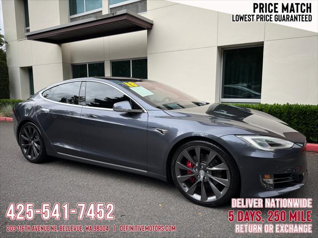 used 2018 Tesla Model S car, priced at $20,990
