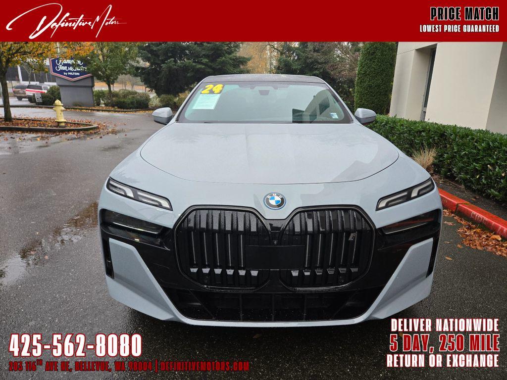 used 2024 BMW i7 car, priced at $87,373