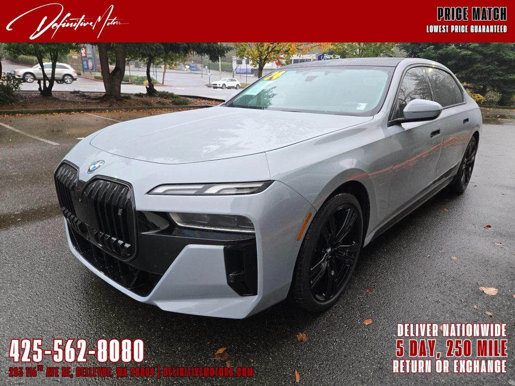 used 2024 BMW i7 car, priced at $87,373
