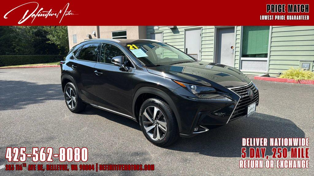 used 2021 Lexus NX 300h car, priced at $30,880