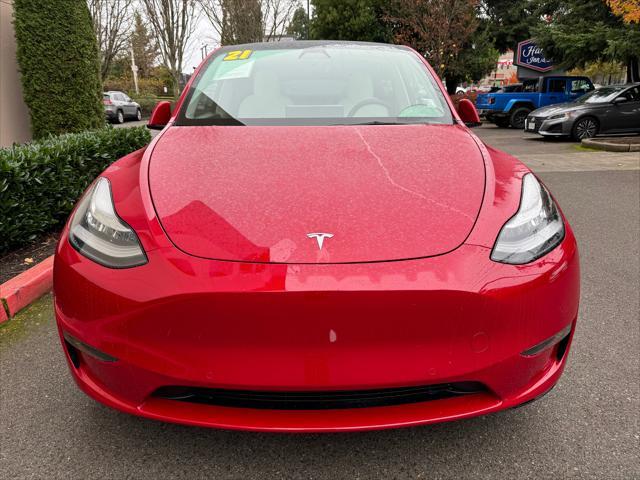 used 2021 Tesla Model Y car, priced at $31,680