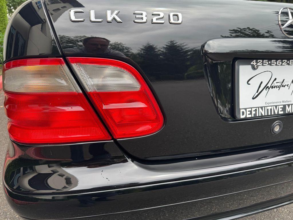 used 2002 Mercedes-Benz CLK-Class car, priced at $14,880