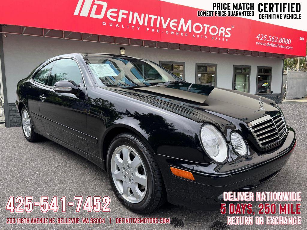 used 2002 Mercedes-Benz CLK-Class car, priced at $14,880
