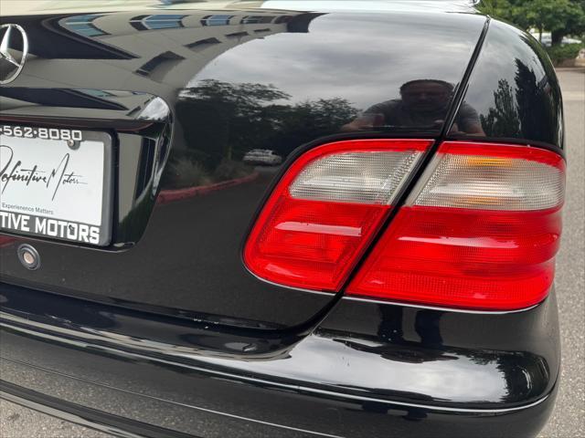 used 2002 Mercedes-Benz CLK-Class car, priced at $14,880