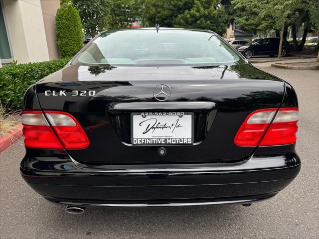 used 2002 Mercedes-Benz CLK-Class car, priced at $14,880