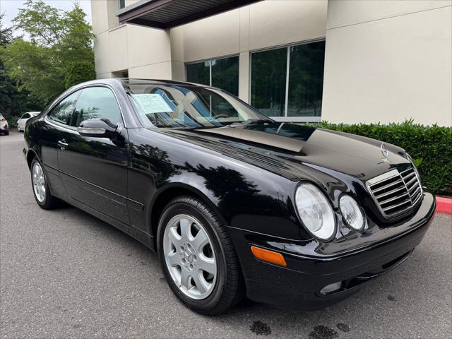 used 2002 Mercedes-Benz CLK-Class car, priced at $14,880