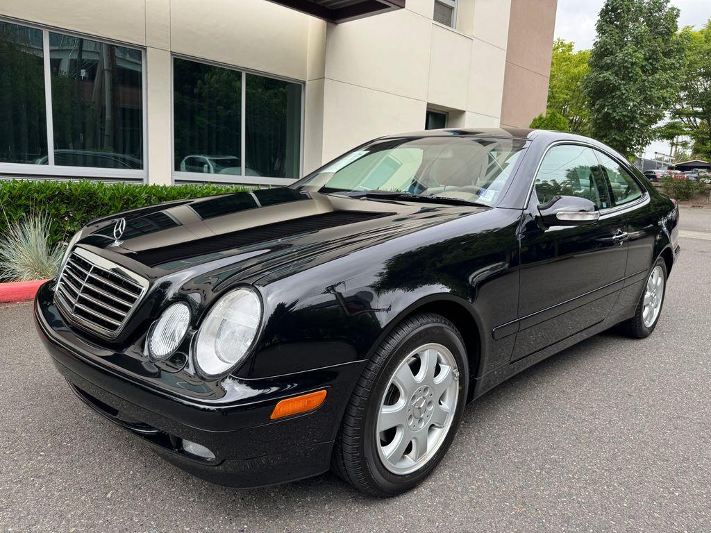 used 2002 Mercedes-Benz CLK-Class car, priced at $14,880