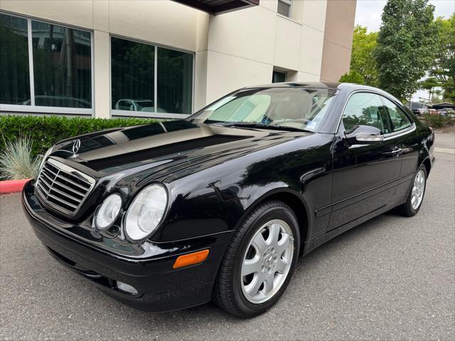 used 2002 Mercedes-Benz CLK-Class car, priced at $14,880