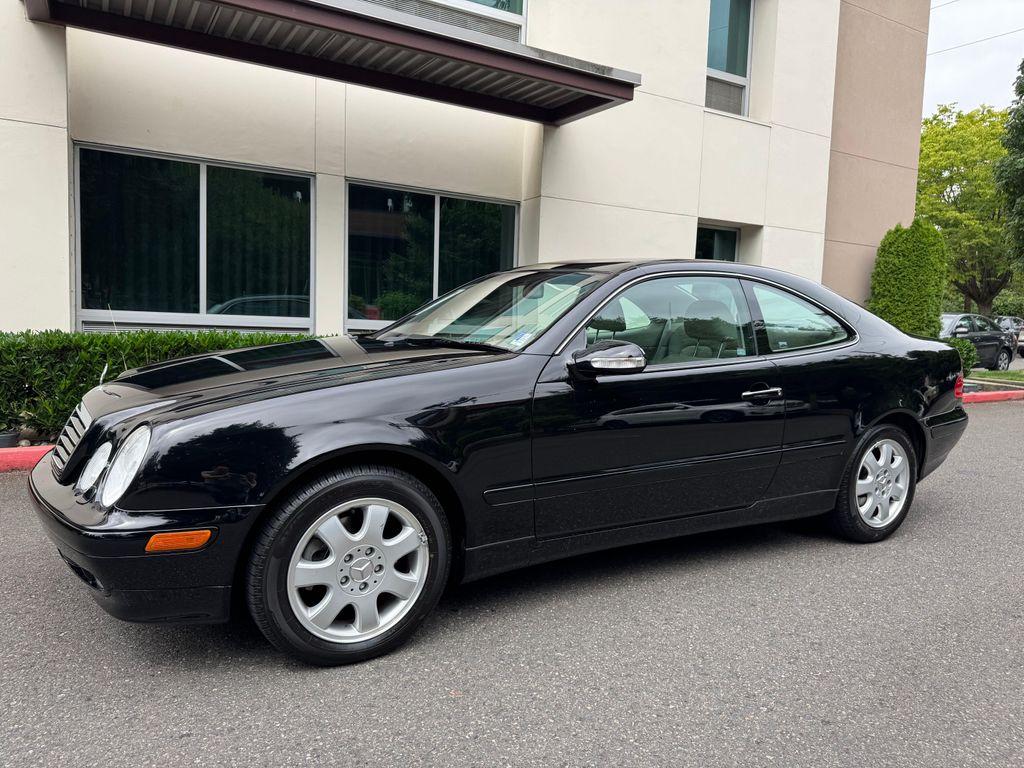used 2002 Mercedes-Benz CLK-Class car, priced at $14,880