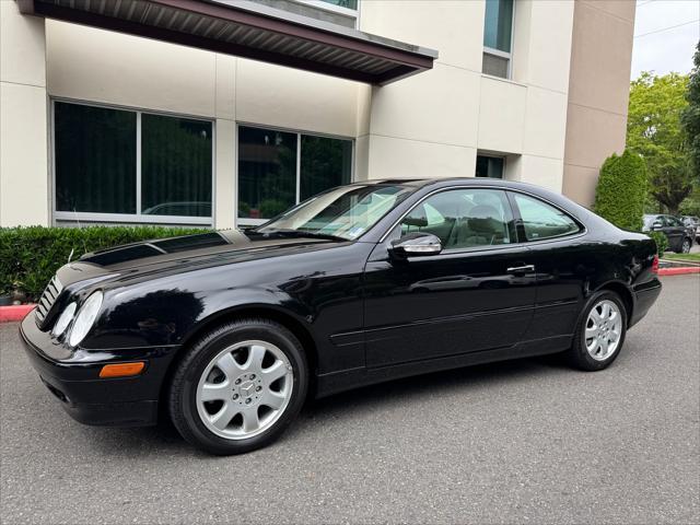 used 2002 Mercedes-Benz CLK-Class car, priced at $14,880
