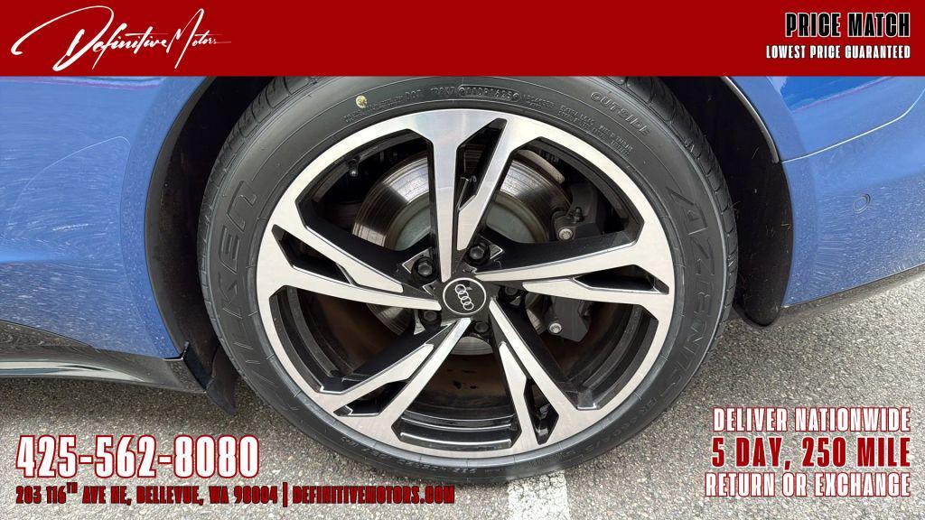 used 2022 Audi e-tron GT car, priced at $47,990