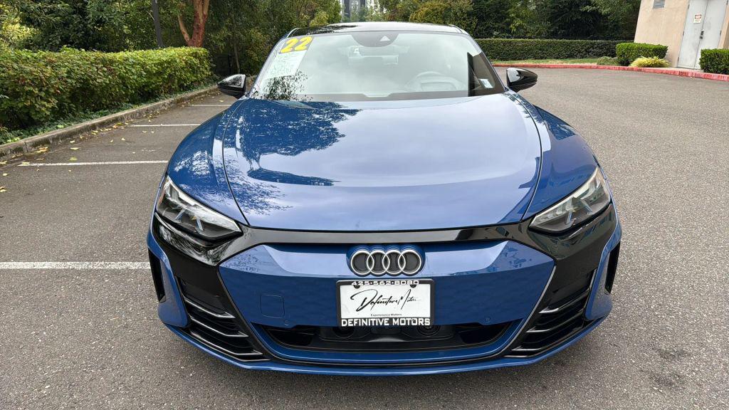 used 2022 Audi e-tron GT car, priced at $54,480