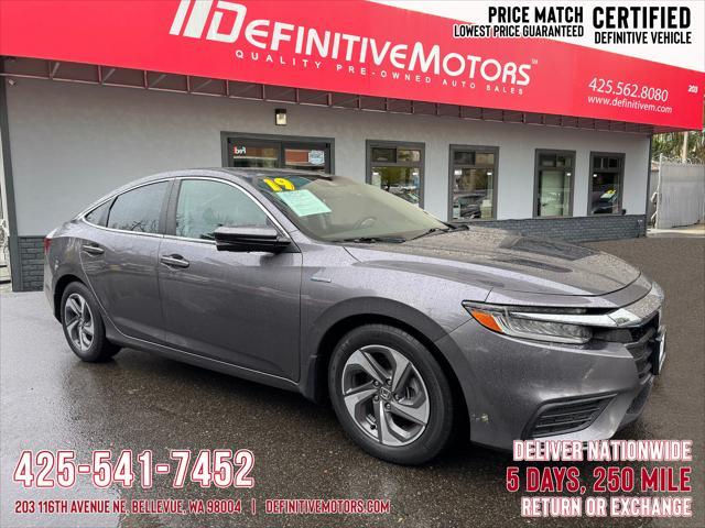 used 2019 Honda Insight car, priced at $17,980