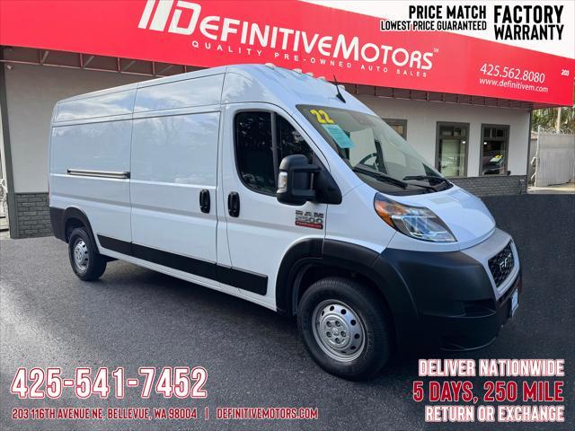 used 2022 Ram ProMaster 2500 car, priced at $35,480