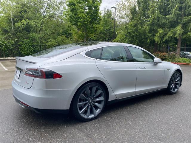 used 2013 Tesla Model S car, priced at $18,990