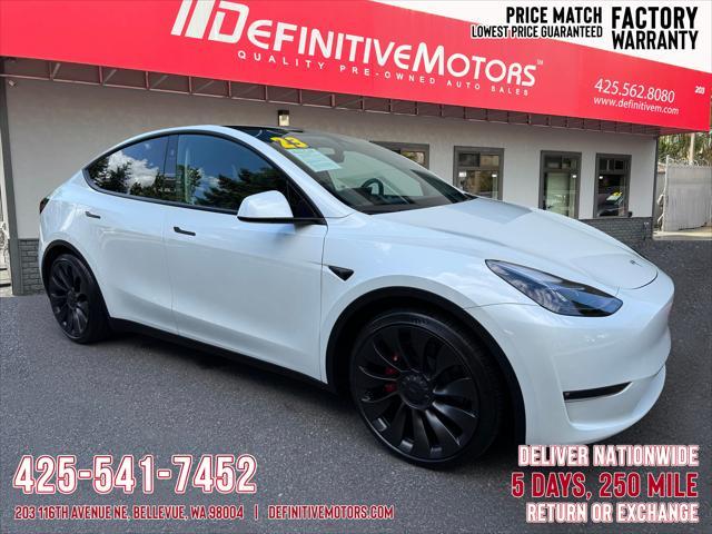 used 2023 Tesla Model Y car, priced at $33,780