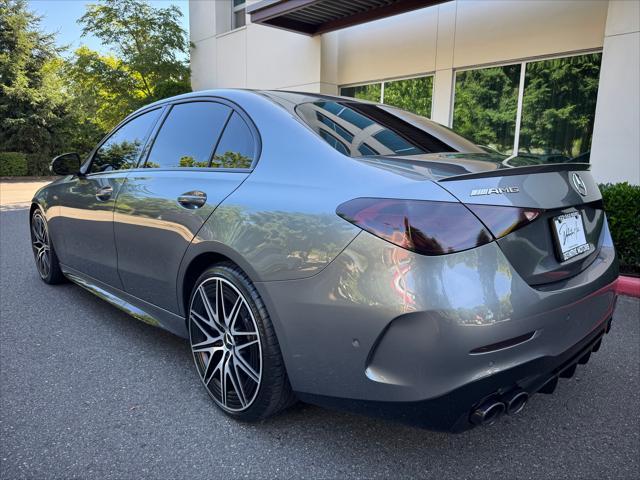 used 2023 Mercedes-Benz AMG C 43 car, priced at $45,880