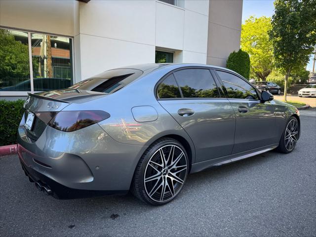 used 2023 Mercedes-Benz AMG C 43 car, priced at $45,880