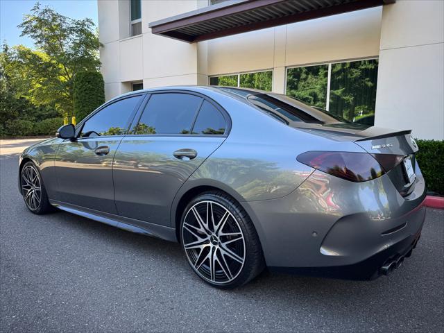 used 2023 Mercedes-Benz AMG C 43 car, priced at $45,880