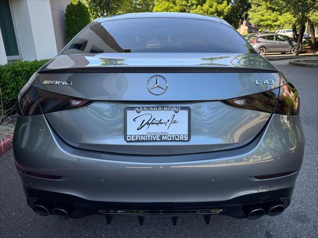 used 2023 Mercedes-Benz AMG C 43 car, priced at $45,880