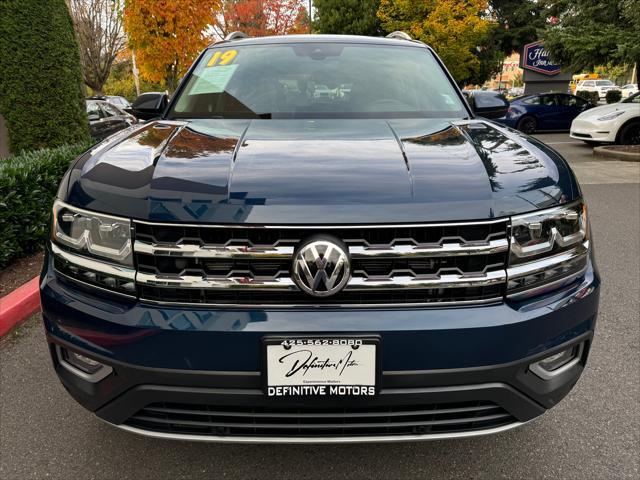 used 2019 Volkswagen Atlas car, priced at $24,880