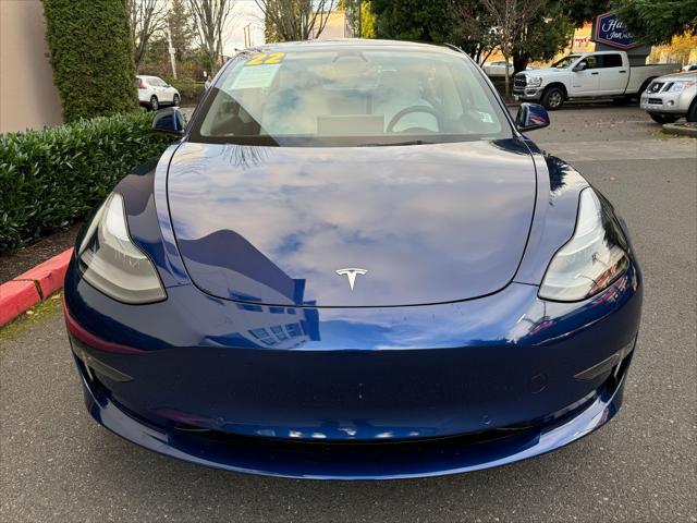 used 2022 Tesla Model 3 car, priced at $28,480