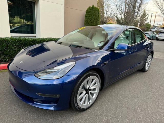 used 2022 Tesla Model 3 car, priced at $28,480