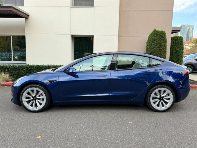 used 2022 Tesla Model 3 car, priced at $28,480