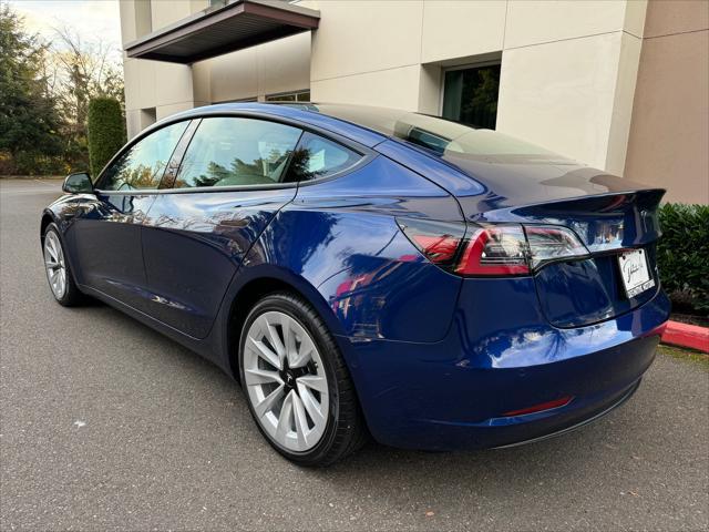 used 2022 Tesla Model 3 car, priced at $28,480