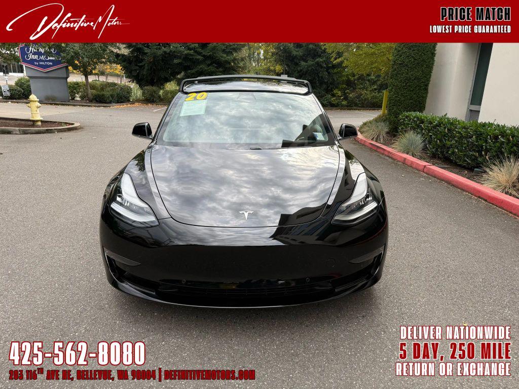 used 2020 Tesla Model 3 car, priced at $22,990