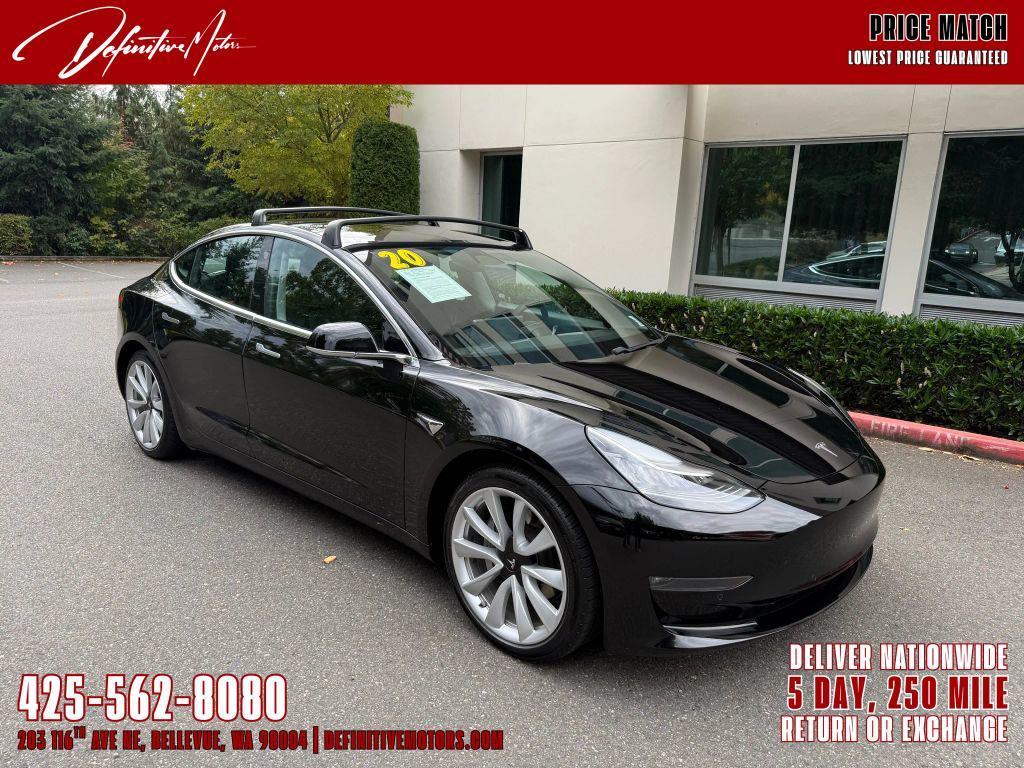 used 2020 Tesla Model 3 car, priced at $22,990