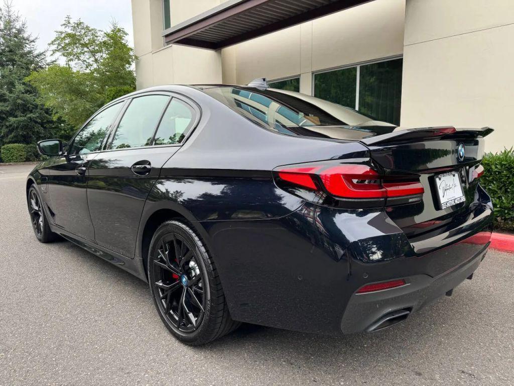 used 2022 BMW 530e car, priced at $36,980