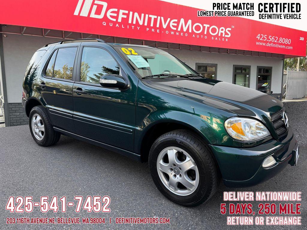 used 2002 Mercedes-Benz M-Class car, priced at $19,880