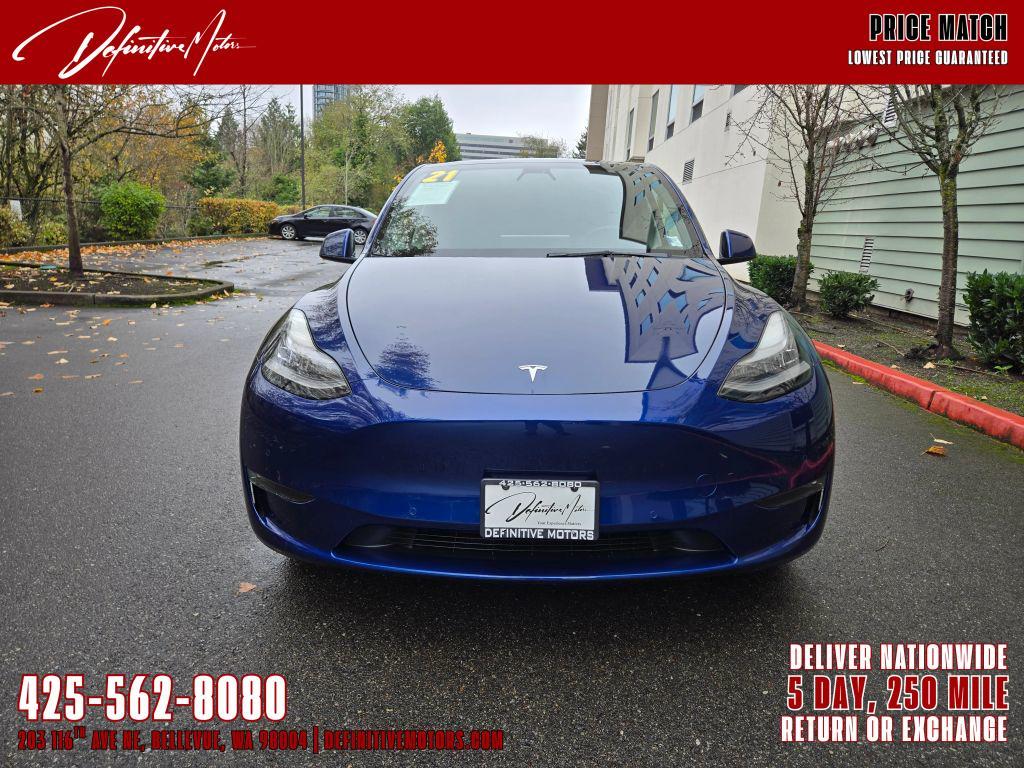 used 2021 Tesla Model Y car, priced at $27,990