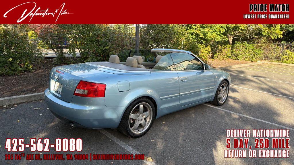 used 2004 Audi A4 car, priced at $14,980