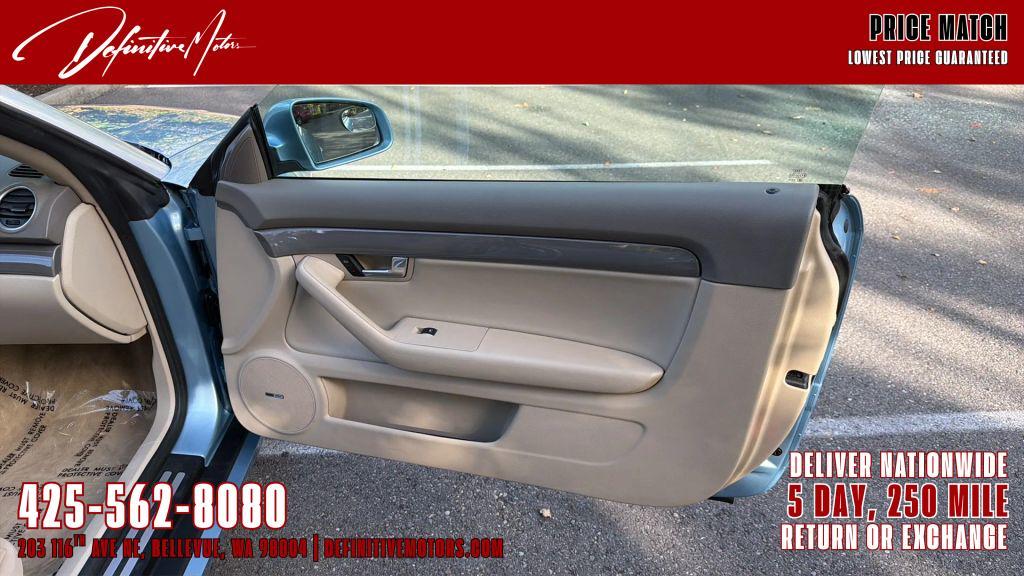 used 2004 Audi A4 car, priced at $14,980