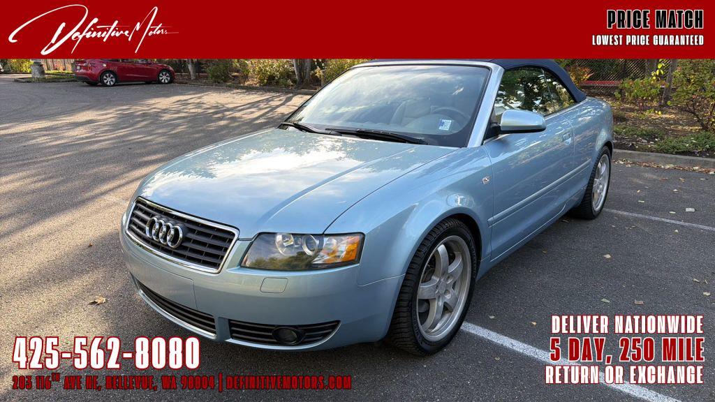 used 2004 Audi A4 car, priced at $14,980