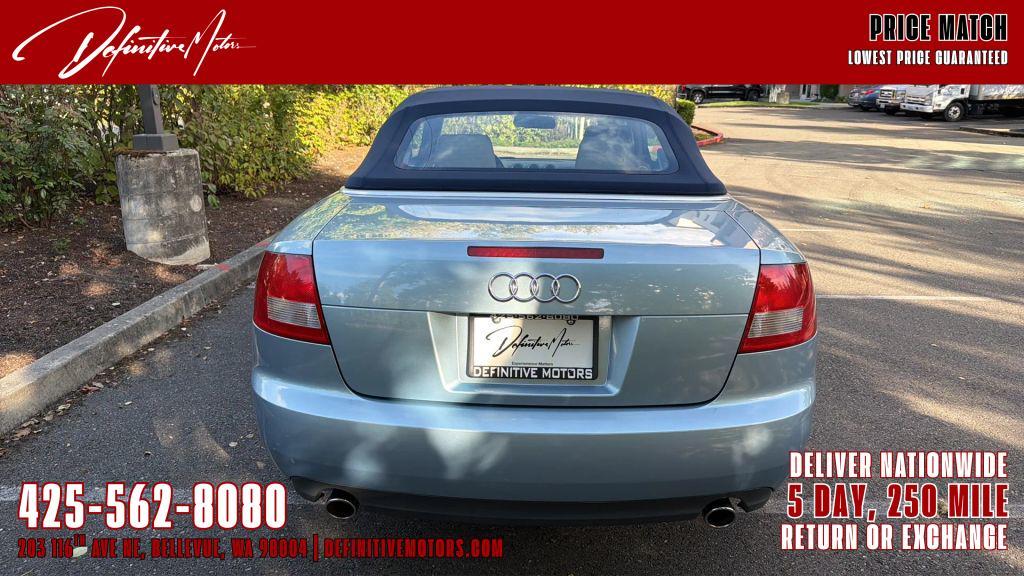 used 2004 Audi A4 car, priced at $14,980