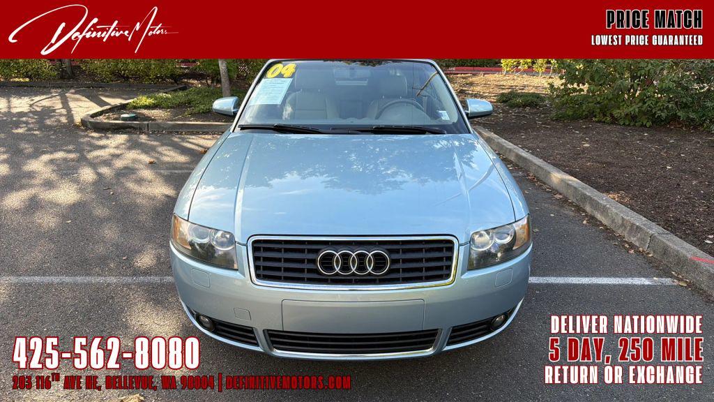 used 2004 Audi A4 car, priced at $14,980